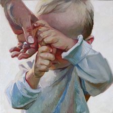 Схема вышивки «niños»