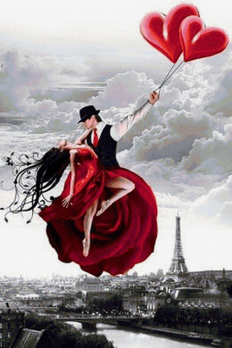 Париж - город любви - город, париж - предпросмотр