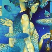 Схема вышивки «mujer»