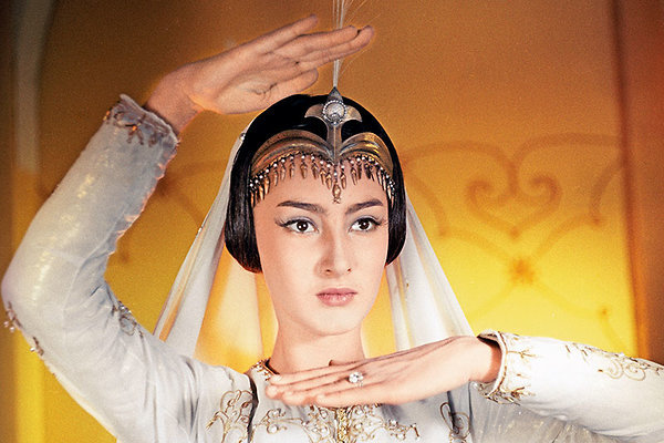 Додо Чаговадзе в роли царевны Будур - актриса, красавица, кино - оригинал