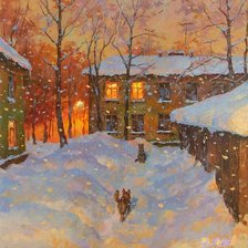 Схема вышивки «Не спится»