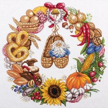 Схема вышивки «оберег для дома»