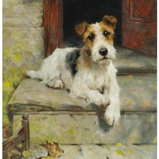 Схема вышивки «Совсем заждался...»