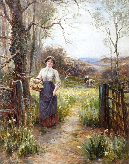 Деревенская идиллия - эрнст шарль уолборн - оригинал