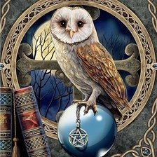 Схема вышивки «Сова»