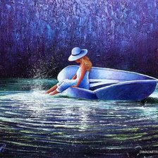 Схема вышивки «Mujer»