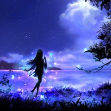 Схема вышивки «фея»