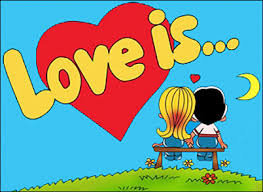 Подушка Love is - оригинал