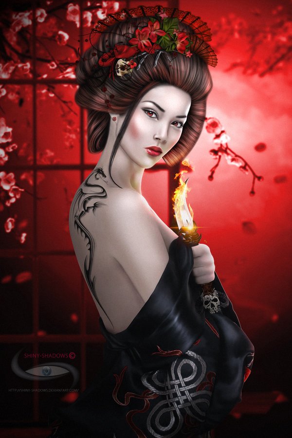 Гейша - оригинал