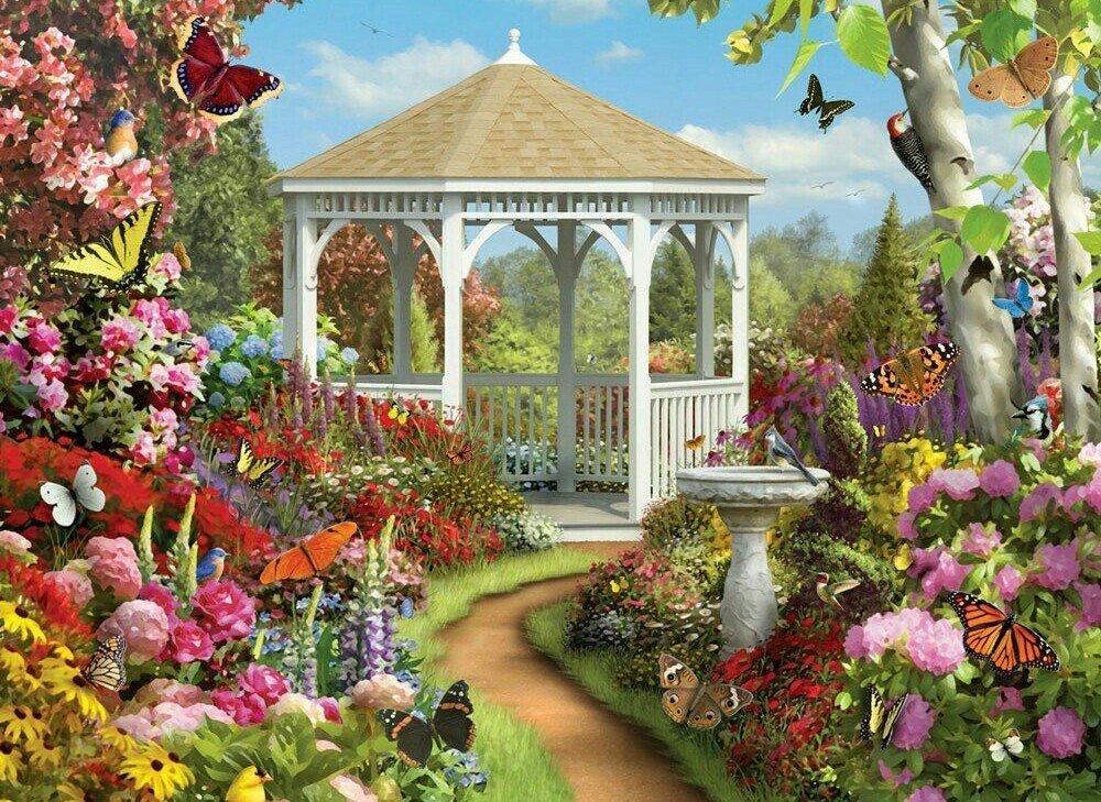 Сказочная беседка. Пергола Королевский сад. Беседка в саду. Сказочная беседка в саду. Красивый цветочный сад с беседкой.