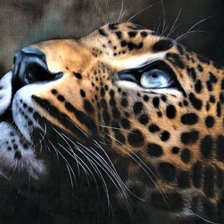 Схема вышивки «Wild life portrets- Leopard»