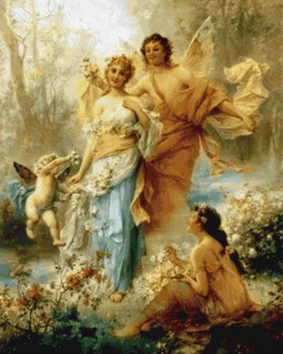 Ангелы - богиня, ангелы, миф. - предпросмотр