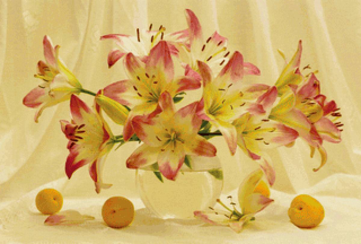 Лилии - цветы, лилии - предпросмотр