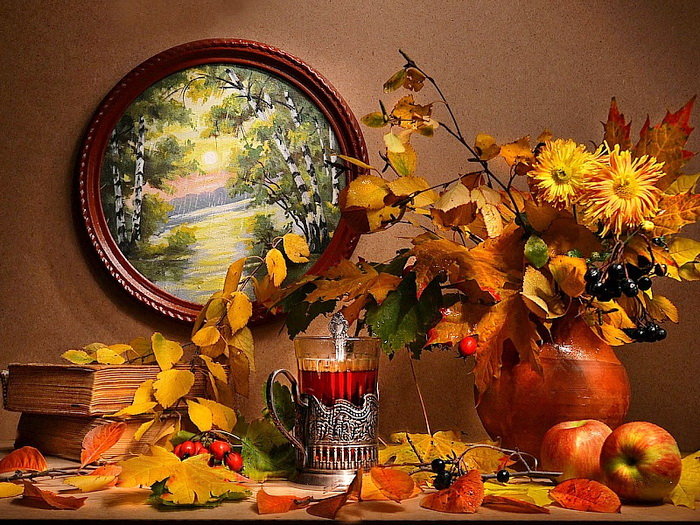 Осенний натюрморт - оригинал