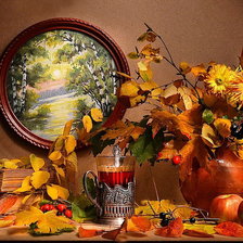 Схема вышивки «Осенний натюрморт»