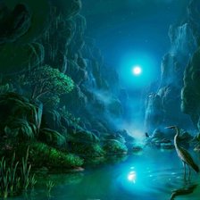 Схема вышивки «Ночка»