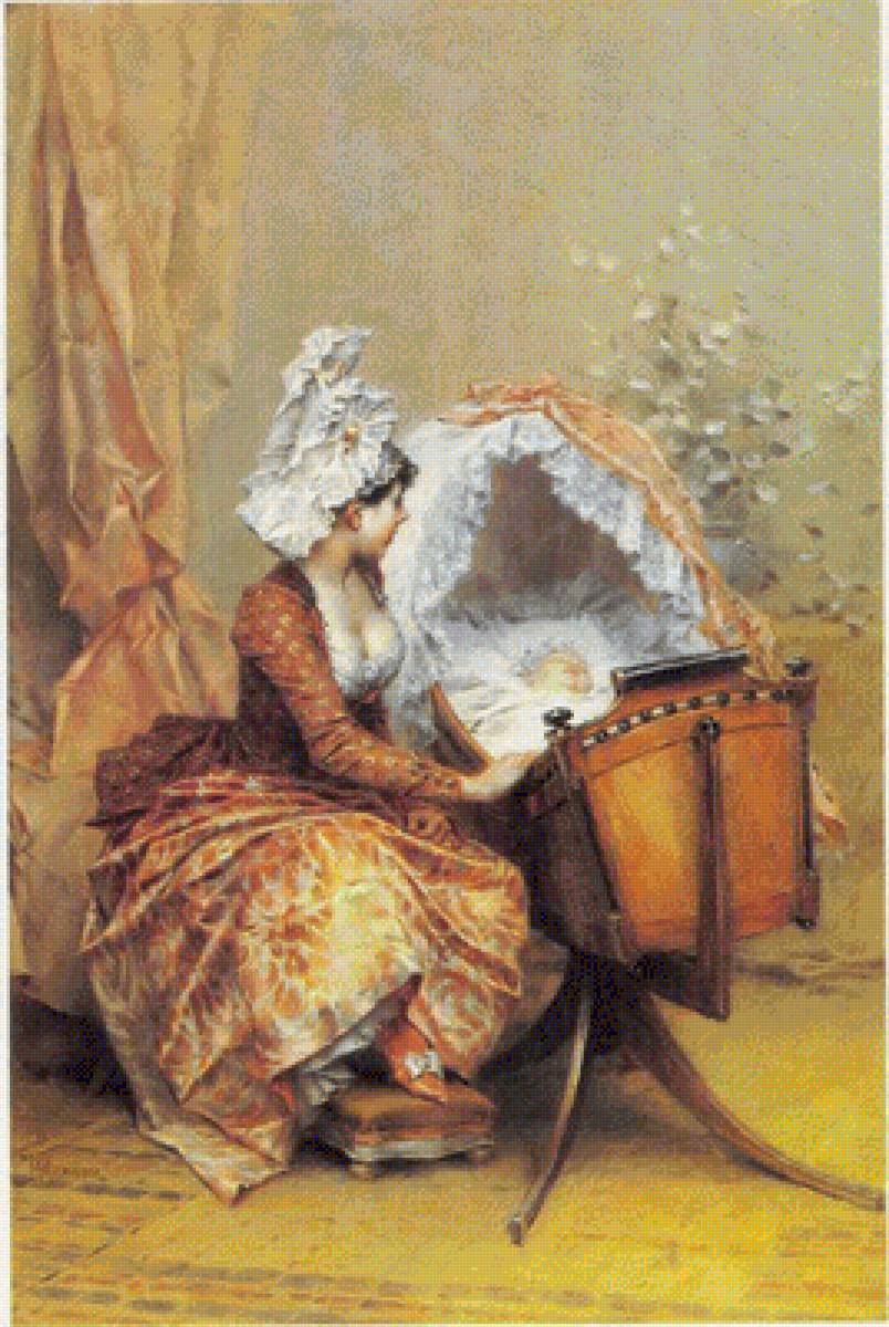 Романтичная мода. 19 век - фредерик хендрик кеммерер - предпросмотр