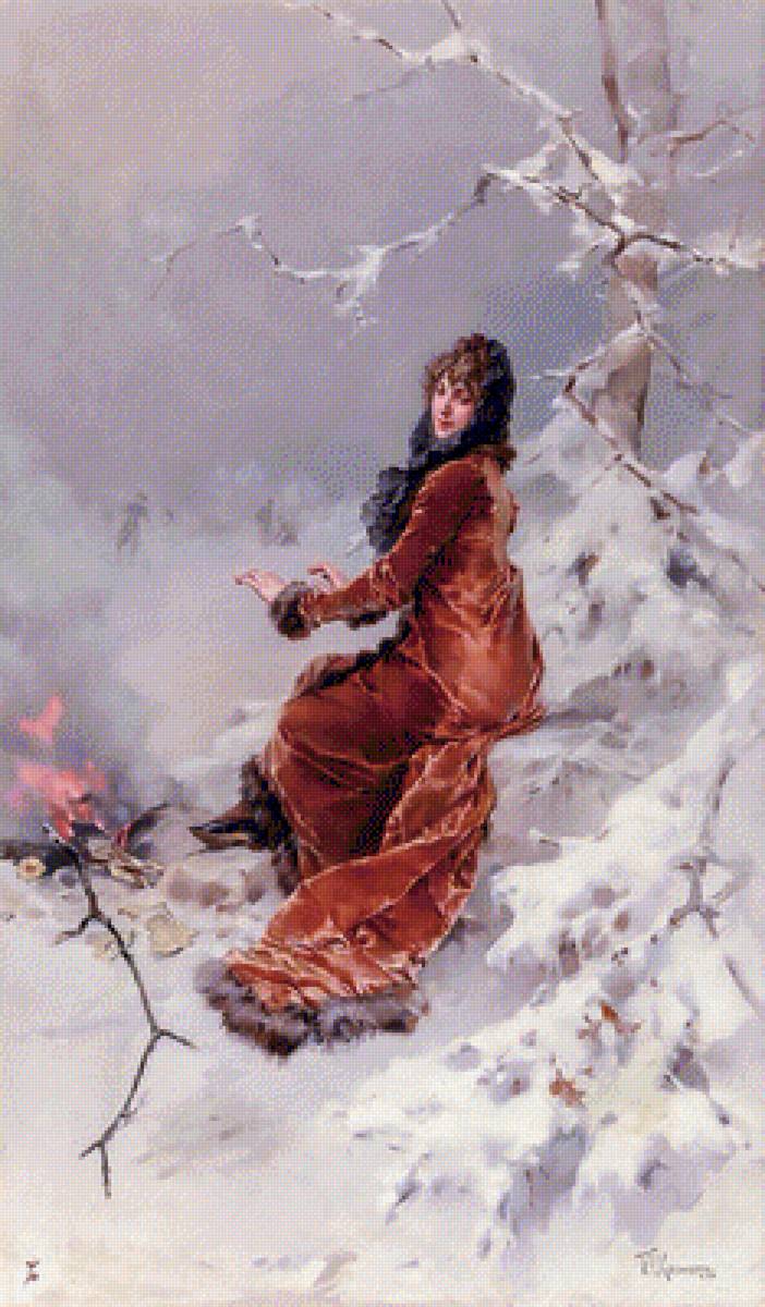 Романтичная мода. 19 век - фредерик хендрик кеммерер - предпросмотр