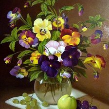 Схема вышивки «Arranjo,de mesa.»