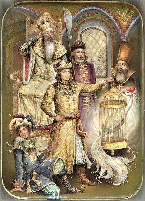 russkie skazki - Konek-gorbunok - люди - оригинал