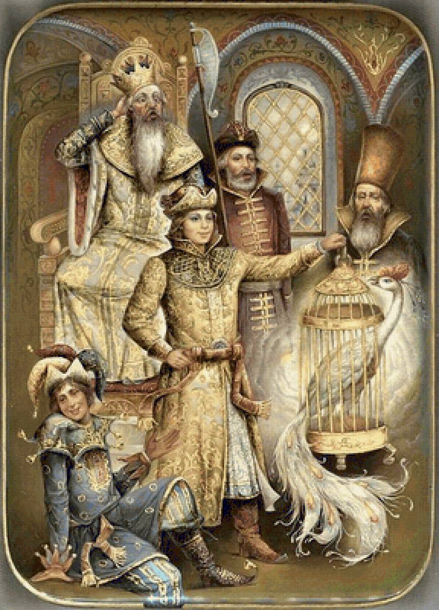 russkie skazki - Konek-gorbunok - люди - предпросмотр