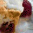 Предпросмотр схемы вышивки «Кекс с малиной» (№2193068)