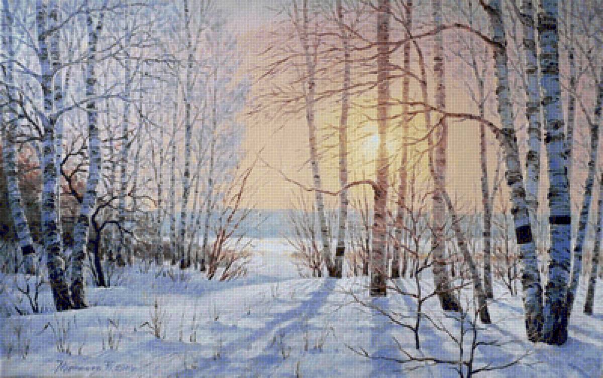 Зима - мороз, зима, лес, снег - предпросмотр