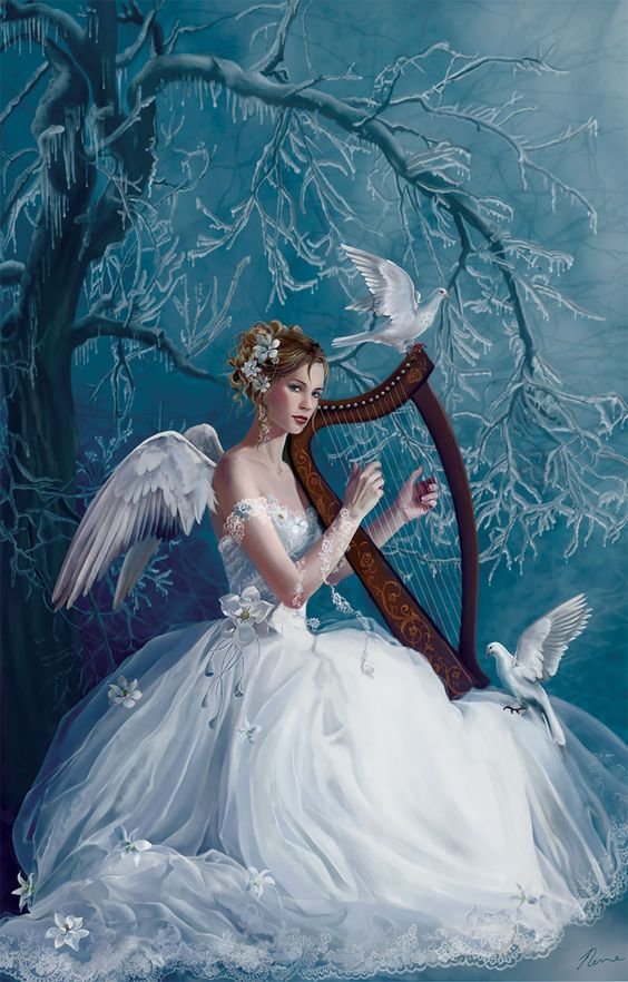 №2193271 - лес, фентези, птицы, сказка, люди - оригинал