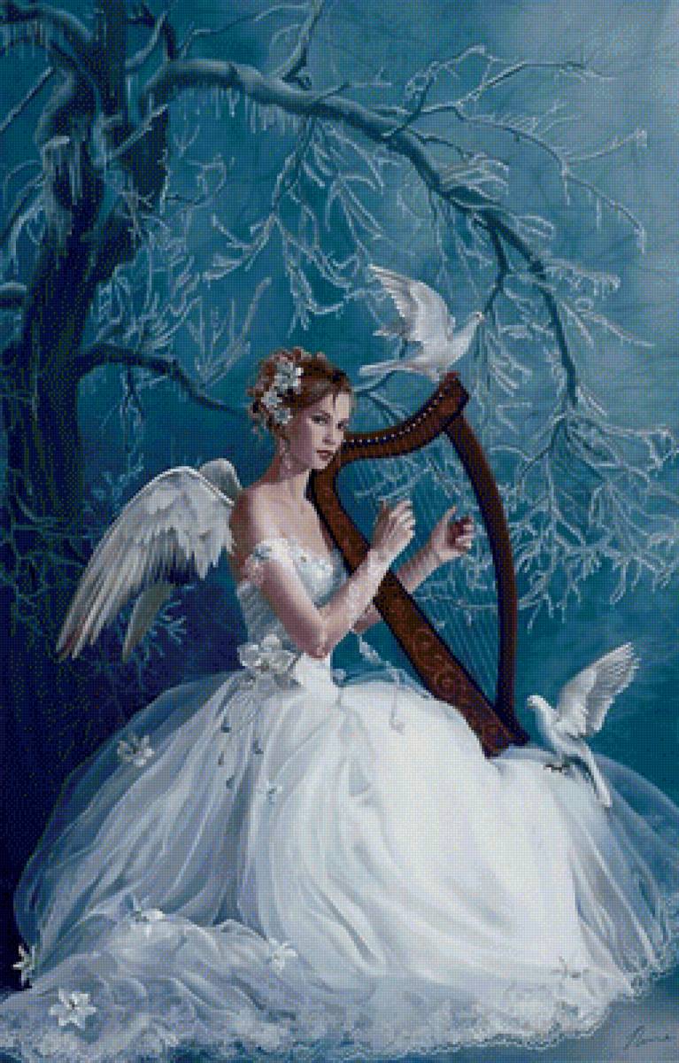 №2193271 - лес, птицы, люди, сказка, фентези - предпросмотр