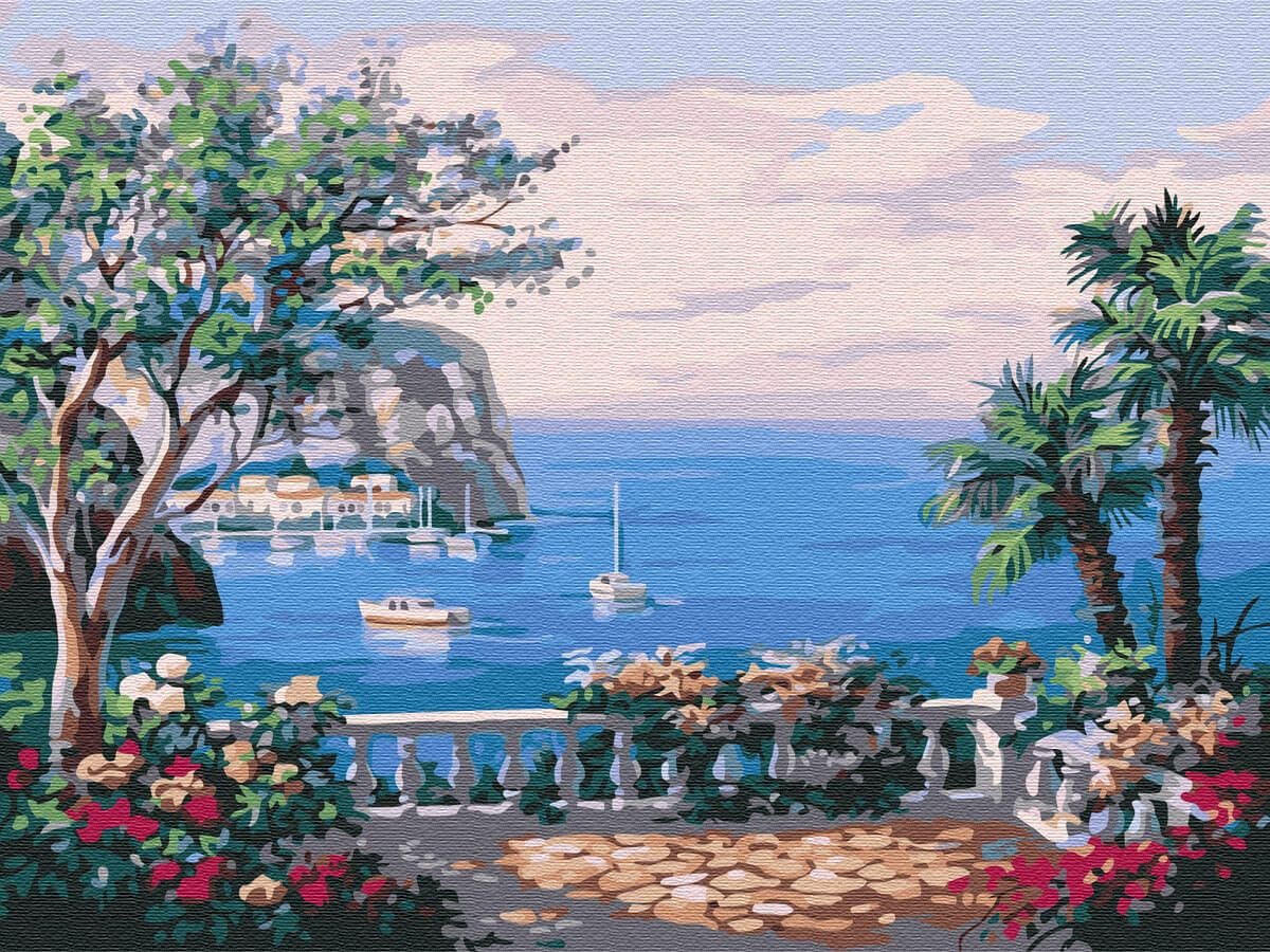 Вид на море - море - оригинал