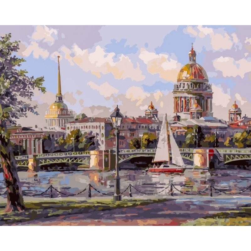 Адмиралтейская набережная - санкт-петербург - оригинал