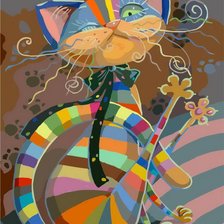 Схема вышивки «Посатый разбойник»