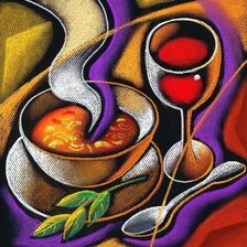 Схема вышивки «Sopa.»