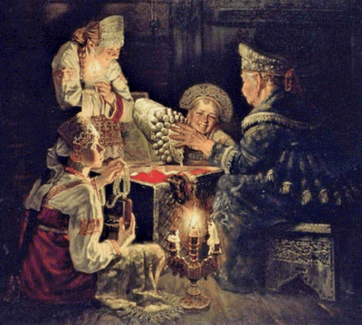 Бабушкин сундук - люди, сценический сюжет - предпросмотр