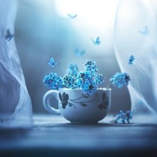 Схема вышивки «Чашечка»