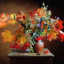 Схема вышивки «Осенние краски»