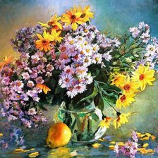 Схема вышивки «Букет»