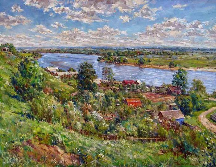 Июнь на Клязьме - колоколов антон - оригинал