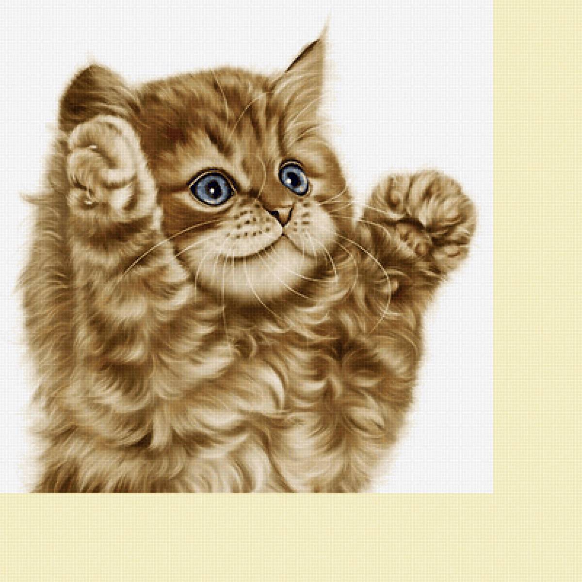 Серия "Коты". - коты, животные - предпросмотр