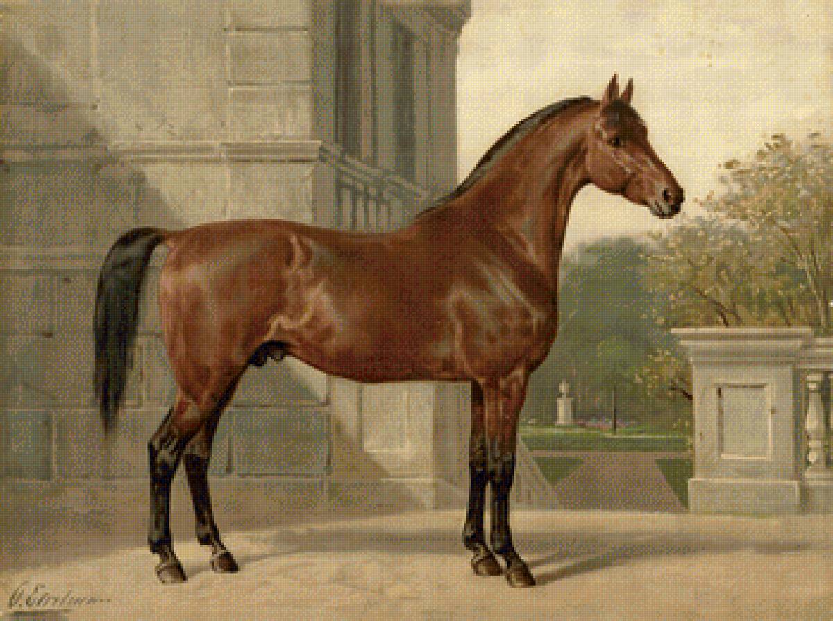 художник Otto Eerelman - лошади, художники, животные - предпросмотр
