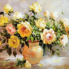 Схема вышивки «Букет»