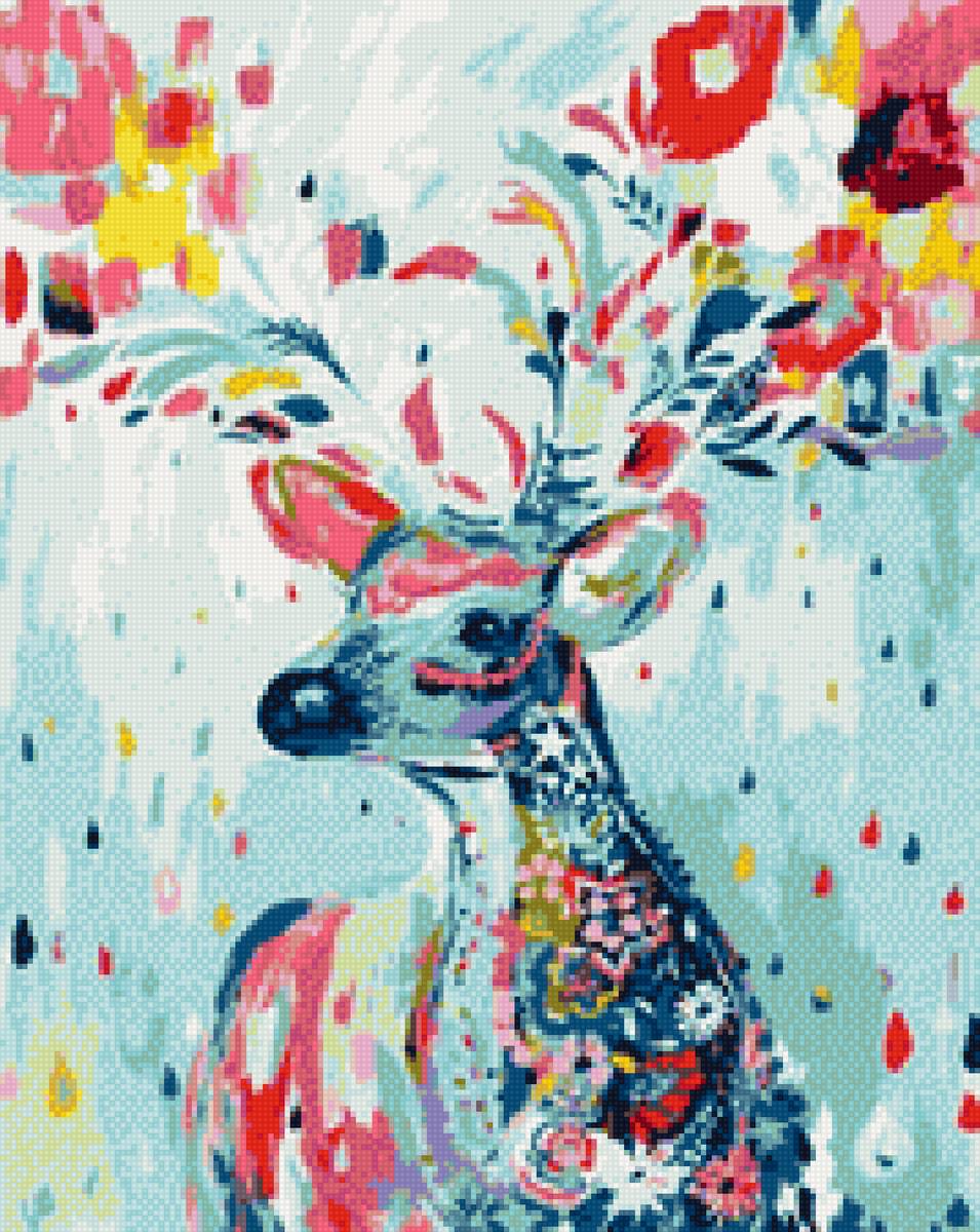 Олень - олень, животные - предпросмотр