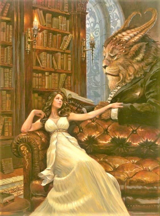 Beauty and The Beast - сказки, люди - оригинал