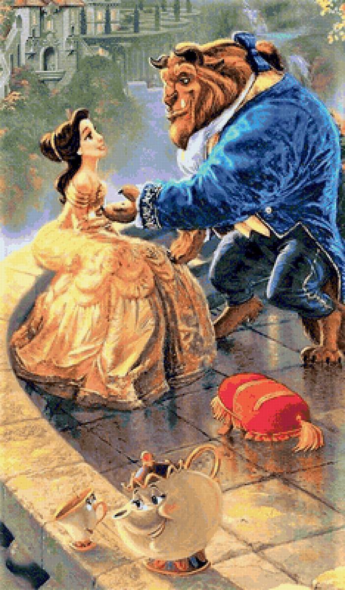 Disney= Beauty and The Beast - люди, сказки - предпросмотр