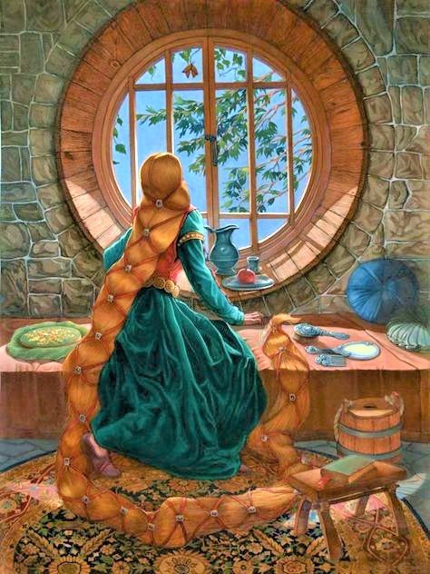 Rampuntsel' - сказки, люди - оригинал