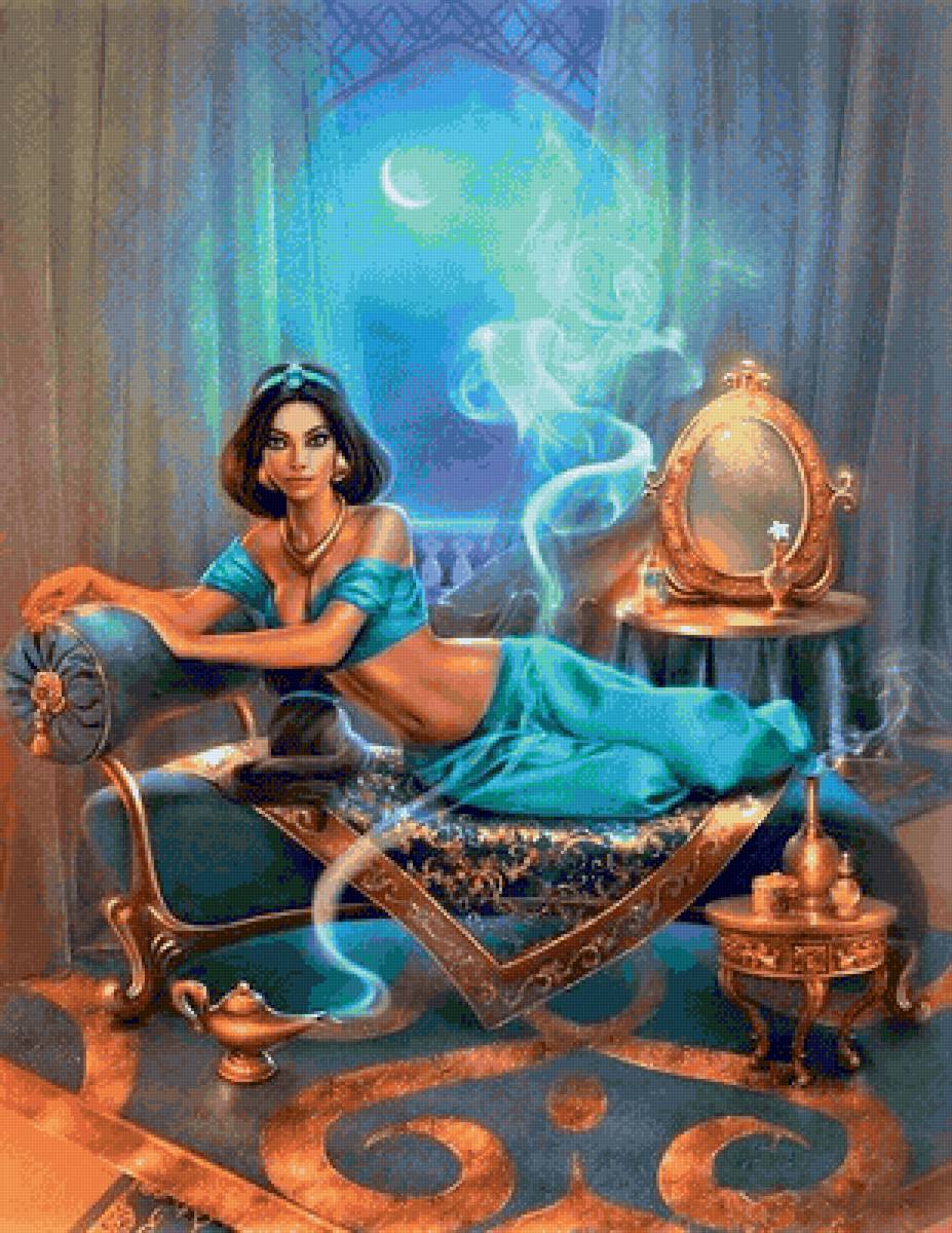 Printssesa Jasmine - сказки, люди - предпросмотр