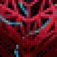 Предпросмотр схемы вышивки «Сердце абстракция» (№2195257)