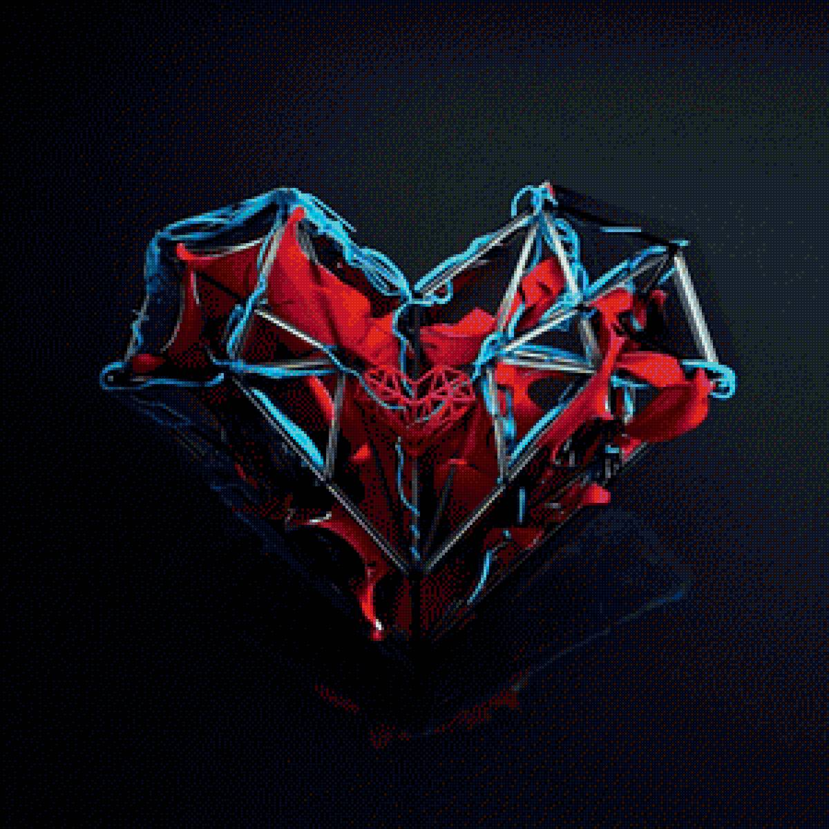 Сердце абстракция - предпросмотр