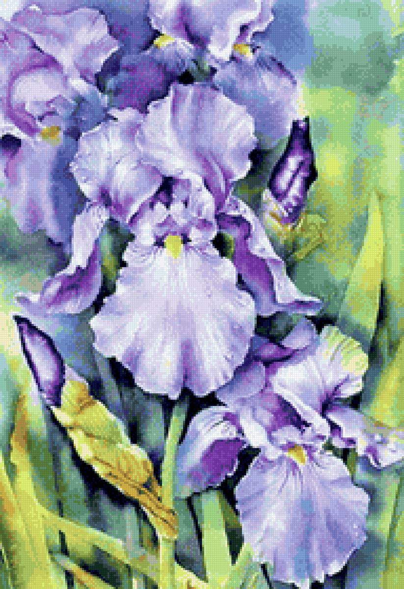 Цветы батик гризайль. Ирис германика batik. Ирис сибирский со ван гог. Дега ирисы. Ann mortimer.