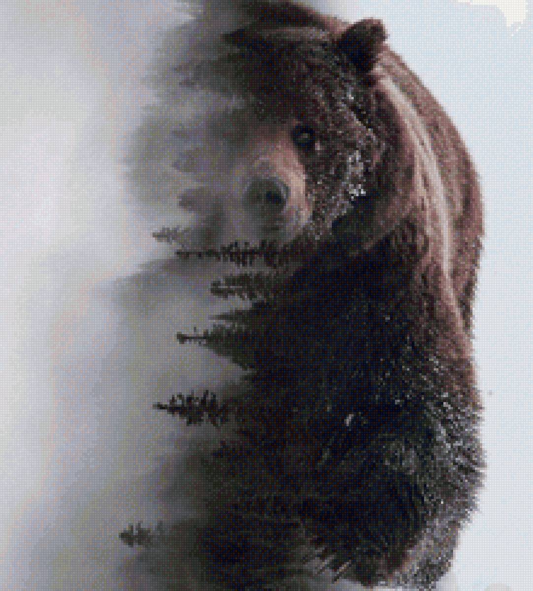 сила сибири - медведь, природа - предпросмотр